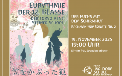 Eurythmie-Abend der 12. Klasse – Tokyo Kenji Steiner School zu Gast in Haßfurt