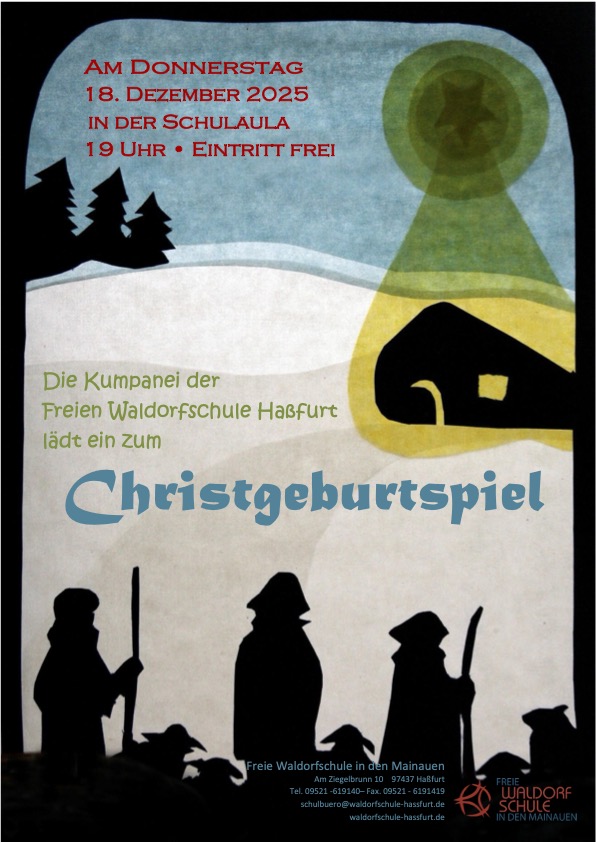 Flyer Christgeburtspiel 2025